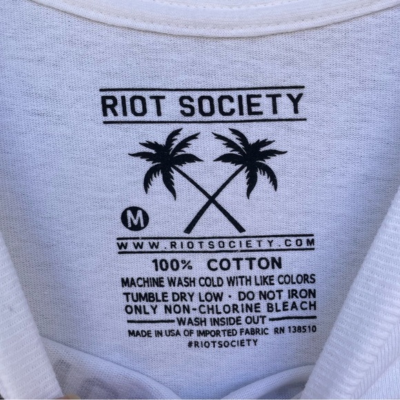 Riot Society Woody's Fight Club Graphic Tee M - Picture 5 of 6